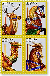 1988 Carousel Stamps